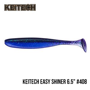 Приманка Keitech Easy Shiner 6.5" (3 шт) - магазин Fishingstock