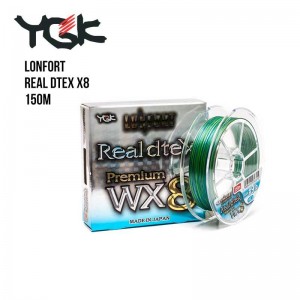Шнур плетений YGK LONFORT Real Dtex X8 150m