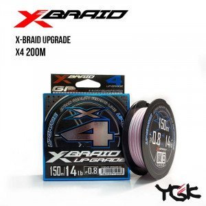 Шнур плетений YGK X-Braid Upgrade X4 200m 