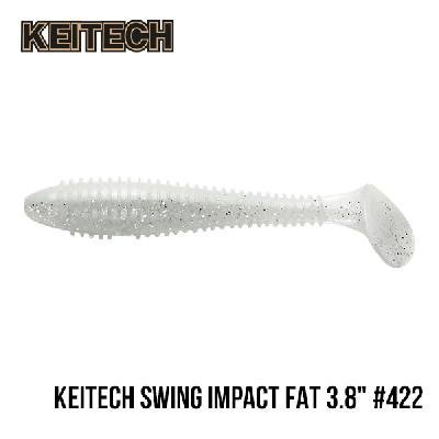 Приманка Keitech Swing Impact Fat 3.8 (6 шт)  Купити Силіконові приманки  - Шад