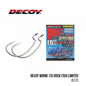 Гачок Decoy Worm 13S Rock fish Limited