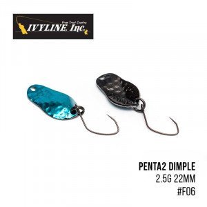 Блешня Ivyline Penta2 Dimple 2.5g 22mm - магазин Fishingstock