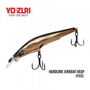 Воблер Yo-Zuri Hardcore Jerkbait 65SP (65mm, 4 gr, 1 m) - магазин Fishingstock