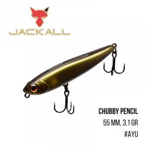 Воблер Jackall Chubby pencil (55 mm, 3.1 gr) - магазин Fishingstock