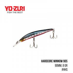 Воблер Yo-Zuri Hardcore Minnow 90S (90mm, 8 gr,) - магазин Fishingstock