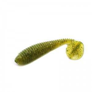 Приманка Crazy Fish  Vibro Fat 01 (olive) 5 шт - магазин Fishingstock