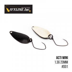 Блешня  Ivyline Acti Mini 1.3g 20mm - магазин Fishingstock