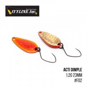 Блешня  Ivyline Acti Dimple 1.2g 23mm - магазин Fishingstock