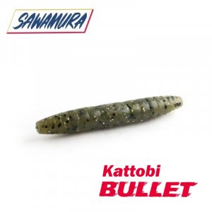 Червь Sawamura Kattobi Bullet 2" (10 шт.) - магазин Fishingstock