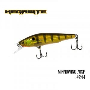 Воблер Megabite  Minnowing 70 SP (70 mm, 6.5 g, 1 m) - магазин Fishingstock