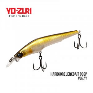 Воблер Yo-Zuri Hardcore Jerkbait 90SP (90 mm, 7,5 gr, 1,5 m) - магазин Fishingstock