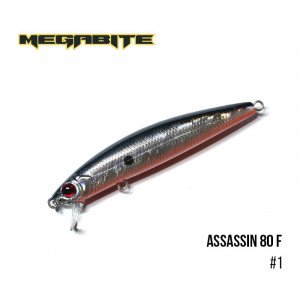 Воблер Megabite  Assassin 80 F (80 мм, 7,8 гр, 0,4 m) - магазин Fishingstock