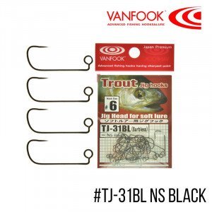 Крючки Vanfook джиговые TJ-31BL NS Black