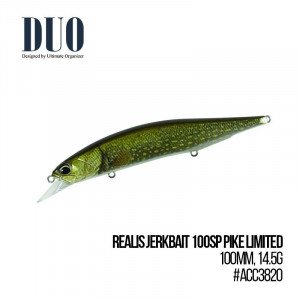 Воблер DUO Realis Jerkbait 100SP Pike Limited (100mm, 14.5g) - магазин Fishingstock