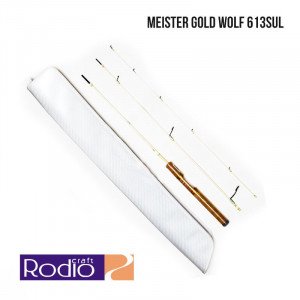 Спінінг Rodio Craft 999.9 Meister Gold Wolf 613SUL