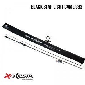 Спінінг Xesta Black Star Light Game S83