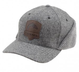 Кепка утеплена  Simms Wool Flexfit® Flap Cap - фото