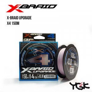 Шнур плетеный YGK X-Braid Upgrade X4 150m 