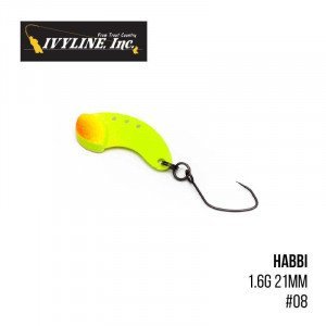 Блешня Ivyline Habbi 1.6g 21mm - магазин Fishingstock