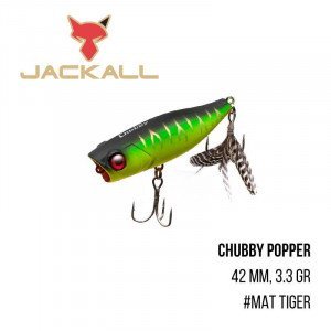 Воблер Jackall Chubby popper (42 mm, 3.3 gr) - магазин Fishingstock