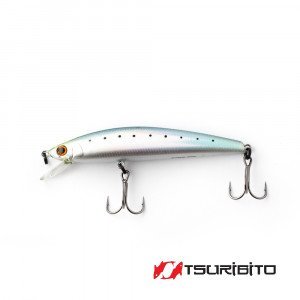 Воблер Tsuribito Minnow 80F  (80 мм,  6.4 gr, 1 м) - магазин Fishingstock