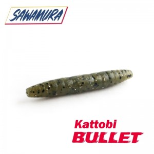 Червь Sawamura Kattobi Bullet 2" (10 шт.) - магазин Fishingstock