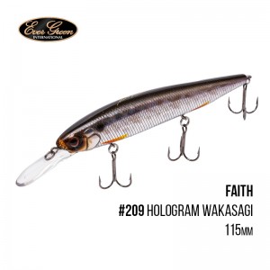 Воблер Ever Green FAITH  - магазин Fishingstock