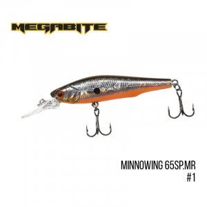 Воблер Megabite  Minnowing 65 SP MR (65 mm, 5.5 g, 1.5 m) - магазин Fishingstock