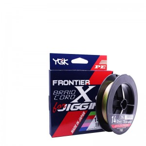 Шнур плетений YGK Frontier Braid Cord X8 for Jigging 200m