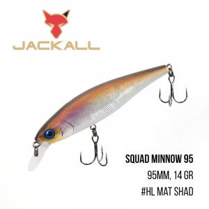 Воблер Jackall Squad Minnow 95SP (95mm, 14 gr) - магазин Fishingstock