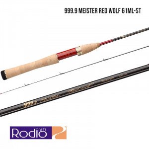 Спінінг Rodio Craft 999.9 Meister Red Wolf 61ML-ST