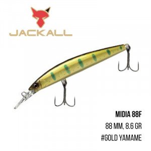 Воблер Jackall Midia 88F (88 mm, 8.6 gr) - магазин Fishingstock