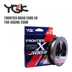 Шнур плетеный YGK Frontier Braid Cord X8 for Jigging 200m