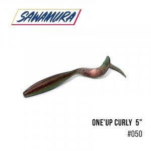 Твистер Sawamura One'Up Curly  5" (5 шт.)