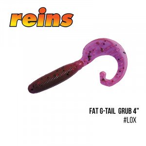 Приманка Reins Fat G-tail Grub 4" - магазин Fishingstock