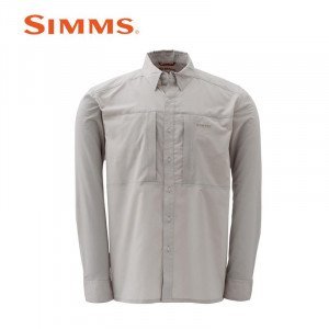 Рубашка Simms Ultralight Shirt Dark Khaki - фото