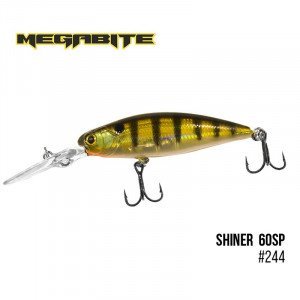 Воблер Megabite  Shiner 60 SP (60 mm, 7.5 g, 2.5 m) - магазин Fishingstock