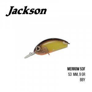 Воблер Jackson Merrow 53F (53mm, 9g) - магазин Fishingstock