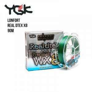 Шнур плетений YGK LONFORT Real Dtex X8 90m 