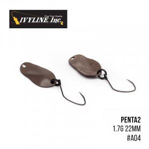 Блешня Ivyline Penta2 1.7g 22mm - магазин Fishingstock