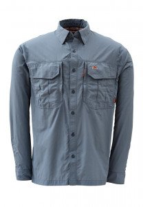 Рубашка Simms Guide Shirt Steel Blue - фото