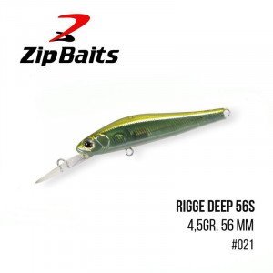 Воблер Zip Baits Rigge Deep 56S (4,5гр, 56 мм) - магазин Fishingstock