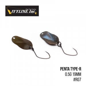 Блешня Ivyline Penta Type-R 0.5g 19mm - магазин Fishingstock