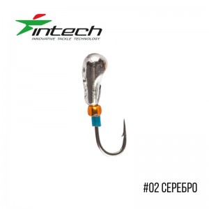 Мормишка Intech Ice Jig Клюшка з отвором ø3.0 (1шт) - фото