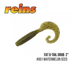 Приманка Reins Fat G-tail Grub 2" - магазин Fishingstock