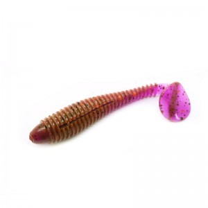 Приманка Crazy Fish  Vibro Fat 12 (ultraviolet)  5 шт - магазин Fishingstock