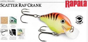 Воблер Rapala Scatter Rap Crank 05F (5 см, 9 гр, 1,8 - 2.4 м) - магазин Fishingstock