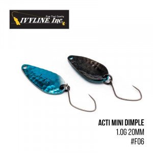 Блешня  Ivyline Acti Mini Dimple 1.0g 20mm - магазин Fishingstock