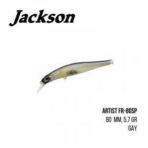 Воблер Jackson Artist FR-80SP (80mm, 5.7g) - магазин Fishingstock