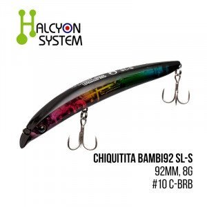 Воблер Halcyon System Chiquitita Bambi92 SL-S (92mm, 8g) - магазин Fishingstock